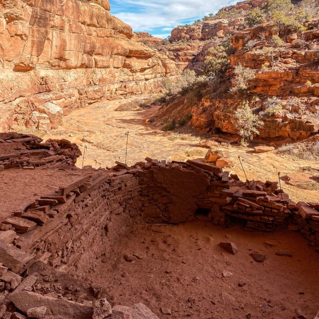Archaeological site in Bears Ears National Monument.