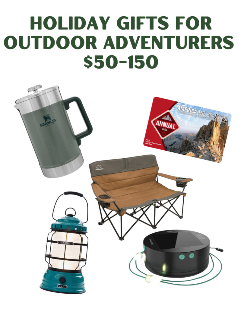 Mid-priced holiday gifts for outdoor asventurers.