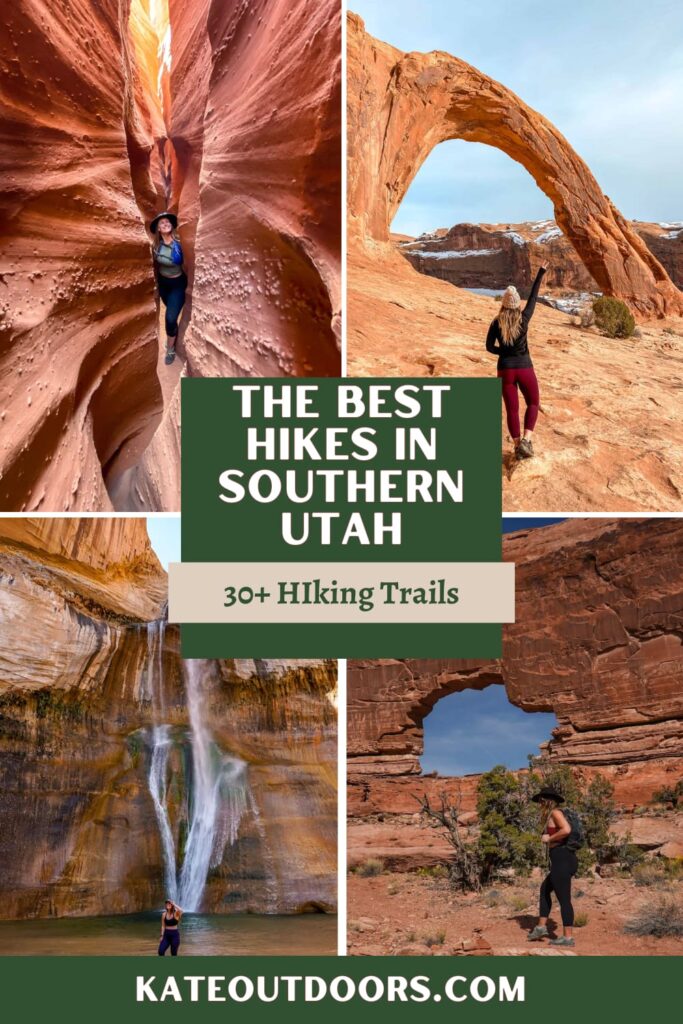 The best hikes in Southern Utah.